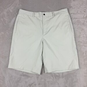 Zero Restriction Tour Series Golf Shorts Mens 36 Beige Stretch Performance